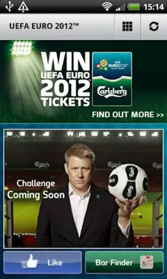 UEFA EURO 2012 by Carlsberg android App screenshot 1